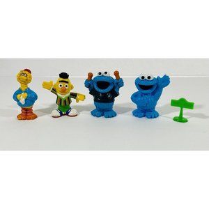 Sesame Street Lot Big Bird Cookie Monster Bert The Muppets Jim Henson Figures